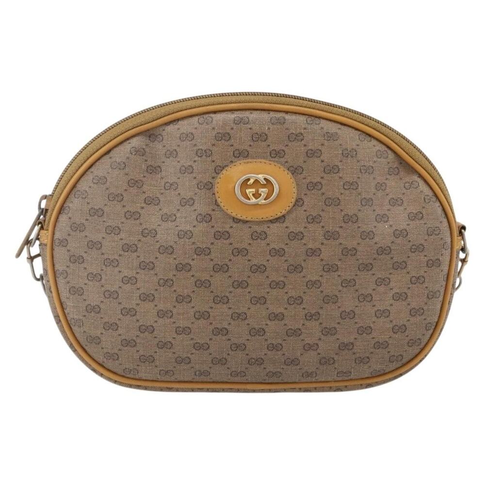 Gucci Micro GG Supreme Shoulder Bag Beige